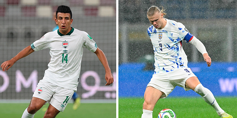 PARTIDO EN VIVO: IRAK VS NORUEGA