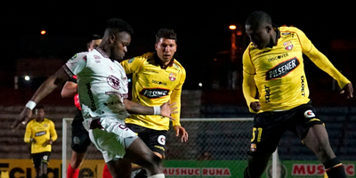 Barcelona SC debuta con Trobbiani y no pasa del empate ante Mushuc Runa