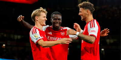 PIERO HINCAPIÉ SUMÓ MINUTOS EN EL DEBUT TRIUNFAL DEL ARSENAL EN LA PREMIER LEAGUE