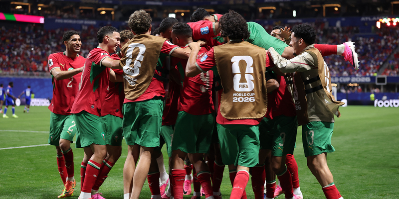 Marruecos remontó ante Haití y clasificó a los 16avos de final del Mundial 2026