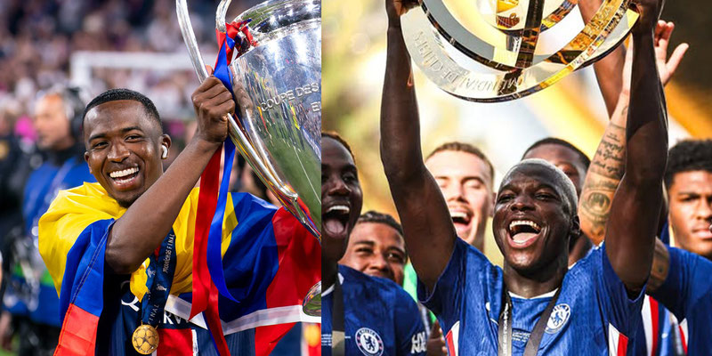 Orgullo ecuatoriano: Moisés Caicedo y Willian Pacho nominados a los premios The Best