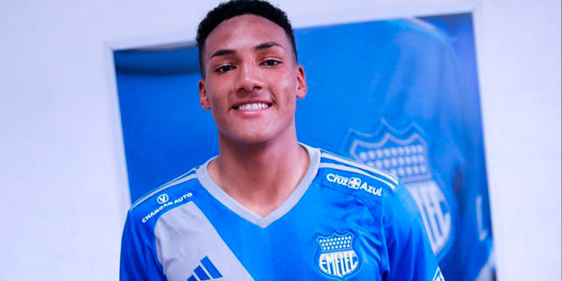 Ronny Borja llegó a Emelec