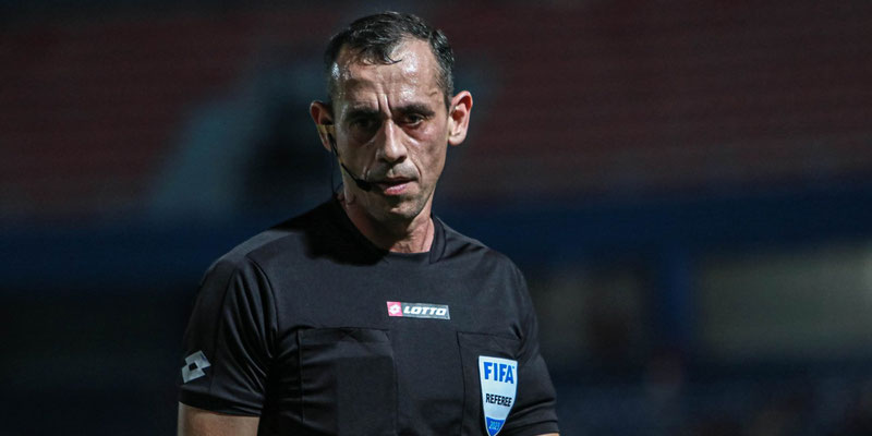 Árbitros designados para los partidos de Ecuador ante Venezuela y Chile