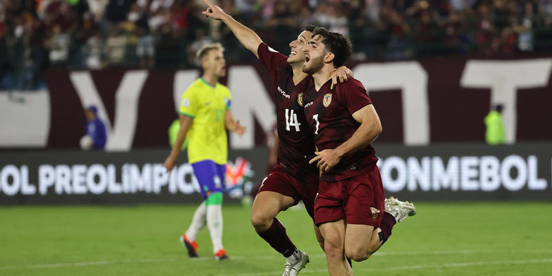 Venezuela bailó a Brasil y clasificó a la fase final del Preolímpico