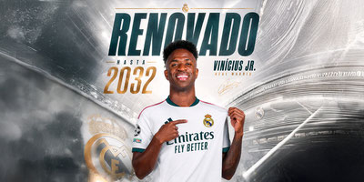 OFICIAL: REAL MADRID RENOVÓ A VINÍCIUS JR. HASTA 2032