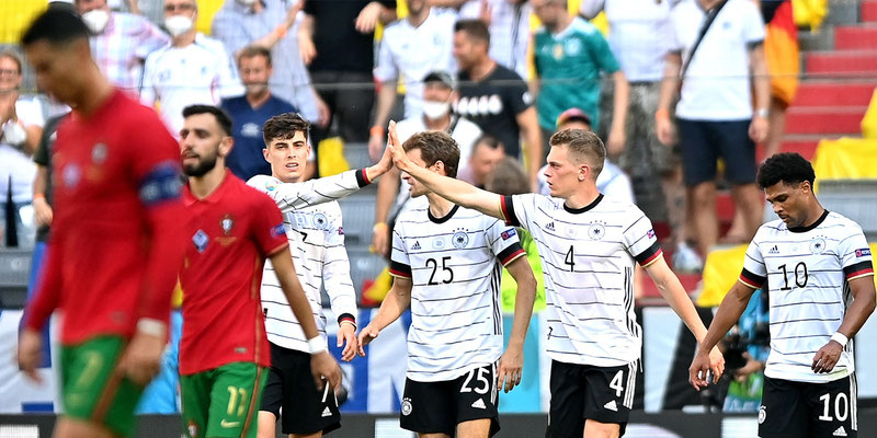 Alemania despertó y venció a Portugal