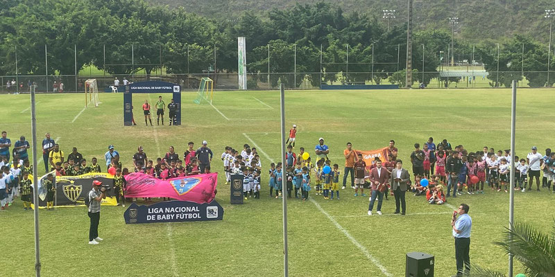 Arrancaron las emociones de la Liga Nacional Baby Fútbol
