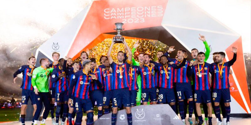 FC Barcelona se lleva la Supercopa de España