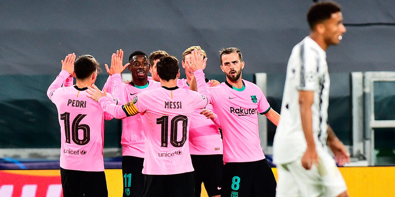 FC Barcelona doblegó a Juventus en Turín