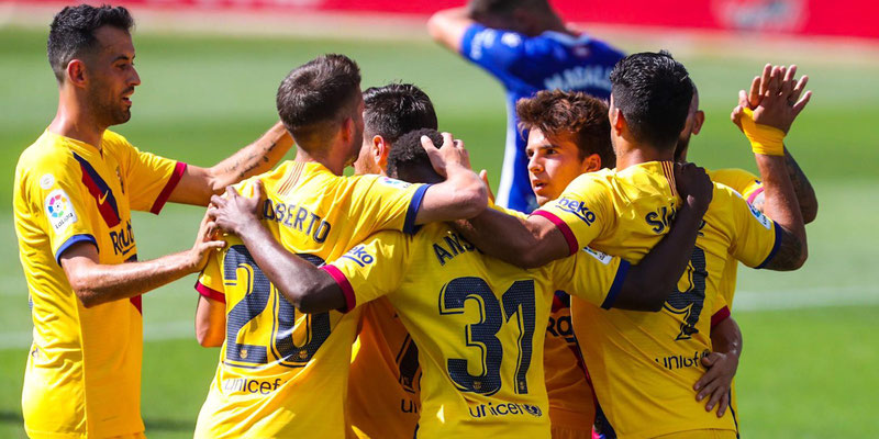 El Barça humilló al Alavés en el cierre de La Liga