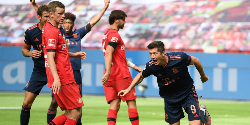 Bayern Munich goleó al Leverkusen y dio un paso más hacia el título