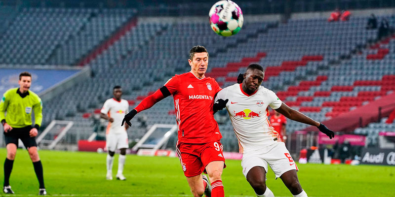 Bayern Munich y Leipzig empataron en el Allianz Arena
