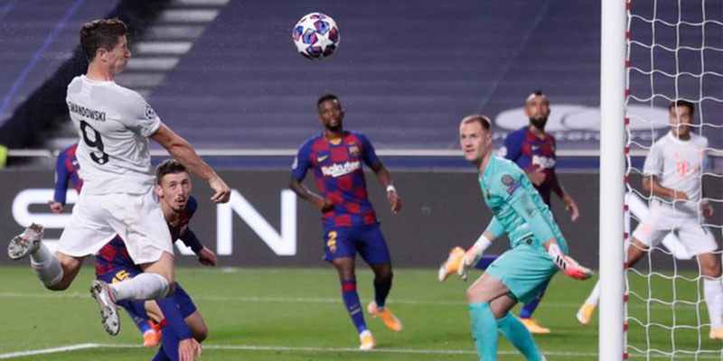 Goleada histórica: Bayern Munich masacró al FC Barcelona 8 a 2