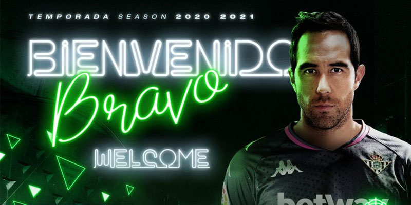 Real Betis incorpora al arquero chileno Claudio Bravo