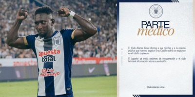 Alianza Lima pierde a Erick Castillo para los octavos de Sudamericana.