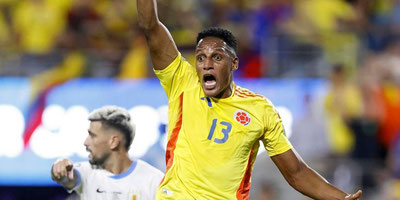 YERRY MINA SUFRIÓ UNA QUEMADURA EN BRASIL