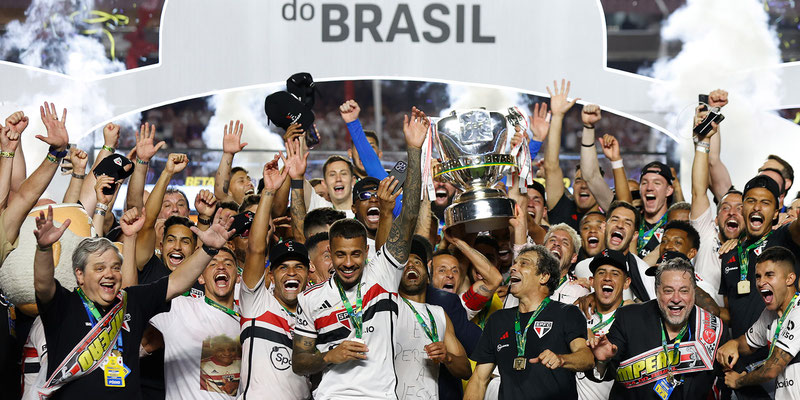 ARBOLEDA Y MÉNDEZ SON CAMPEONES DE LA COPA BRASIL CON SAO PAULO