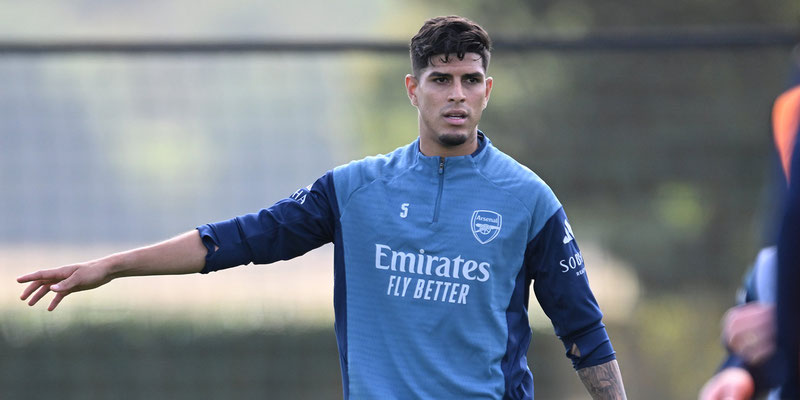 RECIÉN BAJADO DEL AVIÓN: PIERO ENTRENA EN ARSENAL