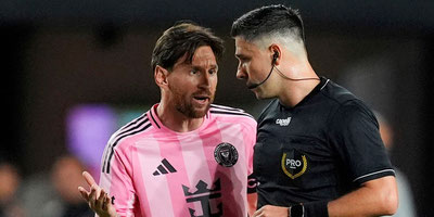 LA MLS SANCIONÓ A LIONEL MESSI