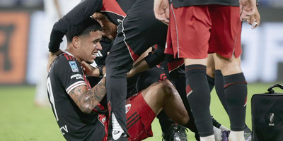 KENDRY PÁEZ SERÁ BAJA EN RIVER PLATE POR ALGUNAS SEMANAS