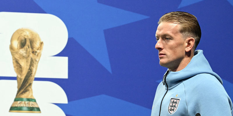 JORDAN PICKFORD ESTÁ A UN PASO DE ENTRAR EN LA HISTORIA DE LOS MUNDIALES