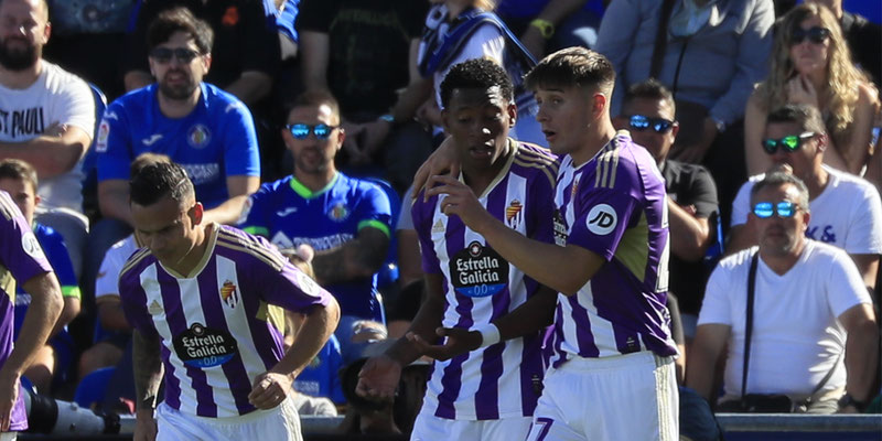 Gonzalo Plata titular en el triunfo de visita del Valladolid