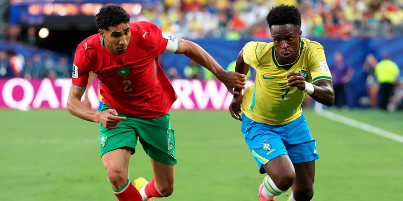 VINÍCIUS EVITA LA CAÍDA DE BRASIL Y RESCATA UN EMPATE ANTE MARRUECOS