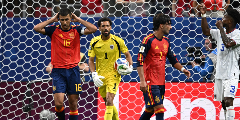 ESPAÑA TROPIEZA ANTE CABO VERDE EN SU DEBUT MUNDIALISTA