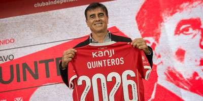 GUSTAVO QUINTEROS ES NUEVO DT DE INDEPENDIENTE DE AVELLANEDA