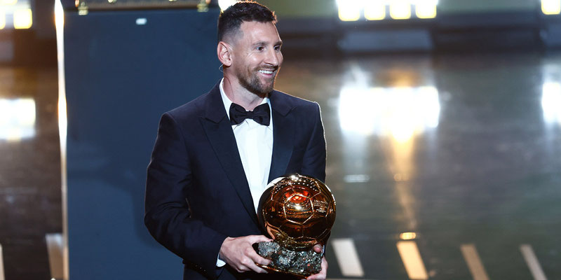 Lionel Messi ganó su 8vo balón de oro