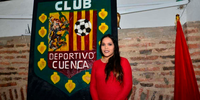 La presidenta del Deportivo Cuenca se pronunci