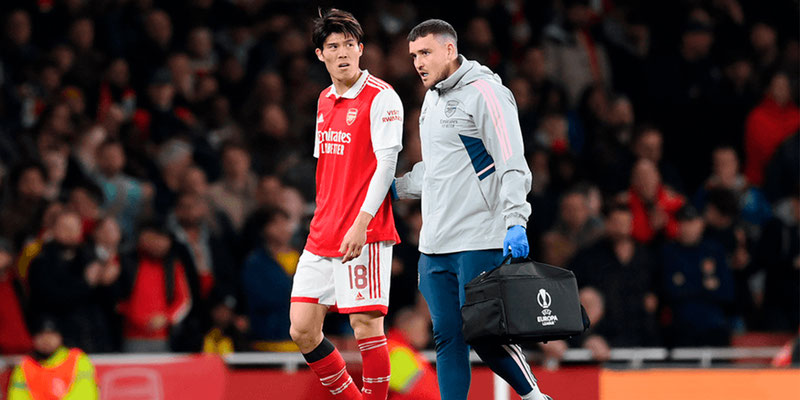Arsenal pierde un jugador por el resto de la temporada