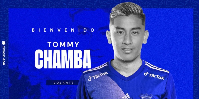 Emelec confirmó la contratación de Tommy Chamba