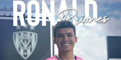 ¡Fichaje bomba! Ronald Briones refuerza la ofensiva de IDV.