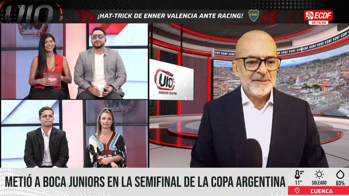 ¿ENNER VALENCIA EN EL RADAR DE LA TRICOLOR DESPUÉS DE SU HAT TRICK EN BOCA? l ECDF UIO