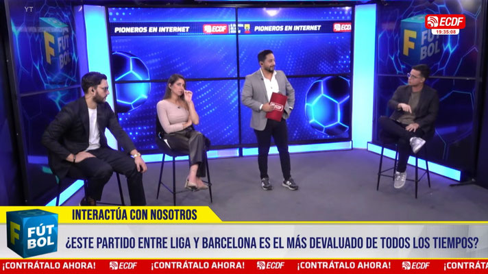 DAMIÁN DÍAZ VUELVE A CASA BLANCA CON LA CAMISETA DE BARCELONA | F DE FÚTBOL