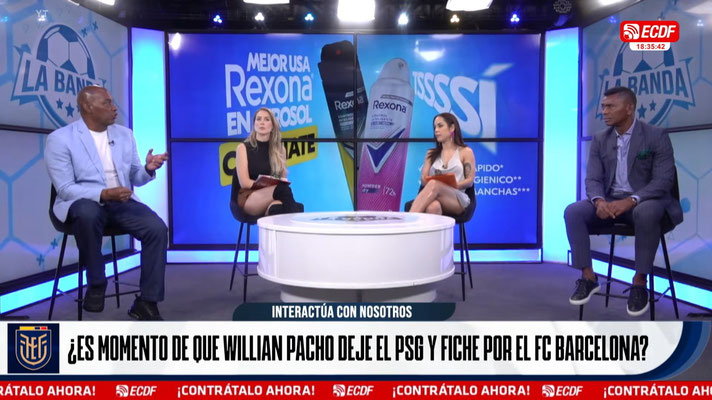 REAL MADRID Y FC BARCELONA QUIEREN A WILLIAN PACHO I LA BANDA